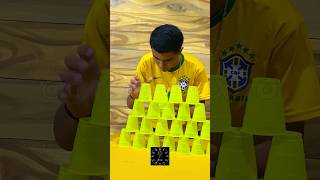 Monte A Torre De Copos Em 1 Minuto E Ganhe 100 Reais.