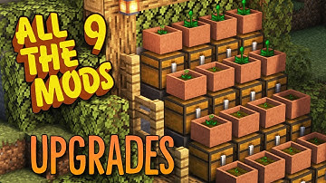 Minecraft All The Mods 9 - #6 Easy Upgrades! (Botany Hoppers)