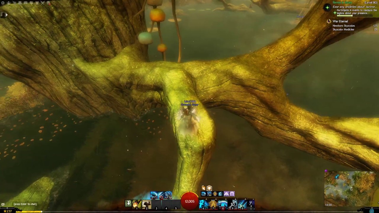 Guild Wars 2. Jumping Puzzle - Gauntlet of the Khan-Ur