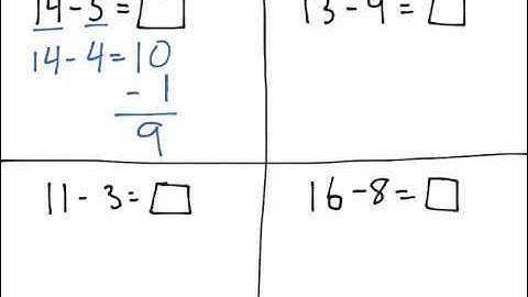 [2.OA.2-2.0] Mental Add/Sub within 20 - Common Core Standard