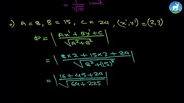 Arjun Khatiwada - Straight Line - Perpendicular distance of a point from a line - Grade 11 - Part 2