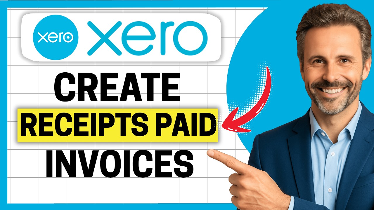 How to Create a Receipt for Paid Invoices in Xero [Easy Guide] - YouTube