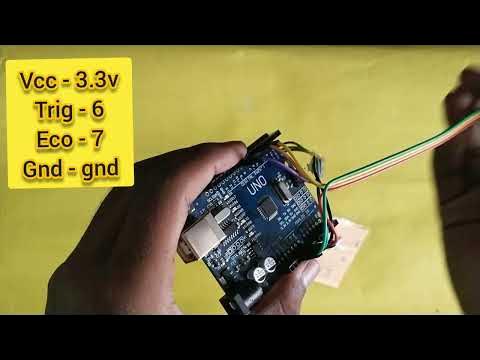 how to make servo distance indicator using Arduino #subscribe #arduino ...