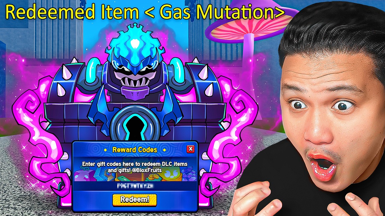 Blox Fruits NEW GAS TOY! With NEW MUTATION + FREE PERM Fruits