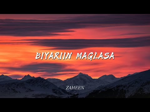 ZAHEEN - BIYARIIN MAGLASA (COVER)