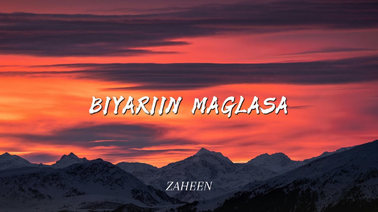 ZAHEEN - BIYARIIN MAGLASA (COVER)