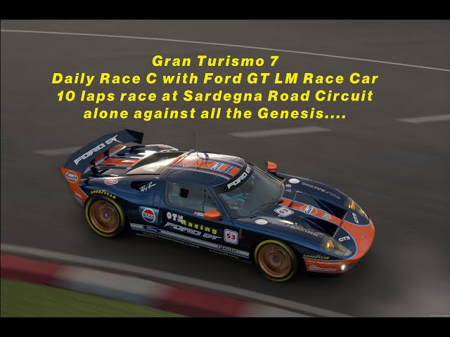 Truth in 32bit on X: 3 days until #GT7. The Ford GT LM Race Car