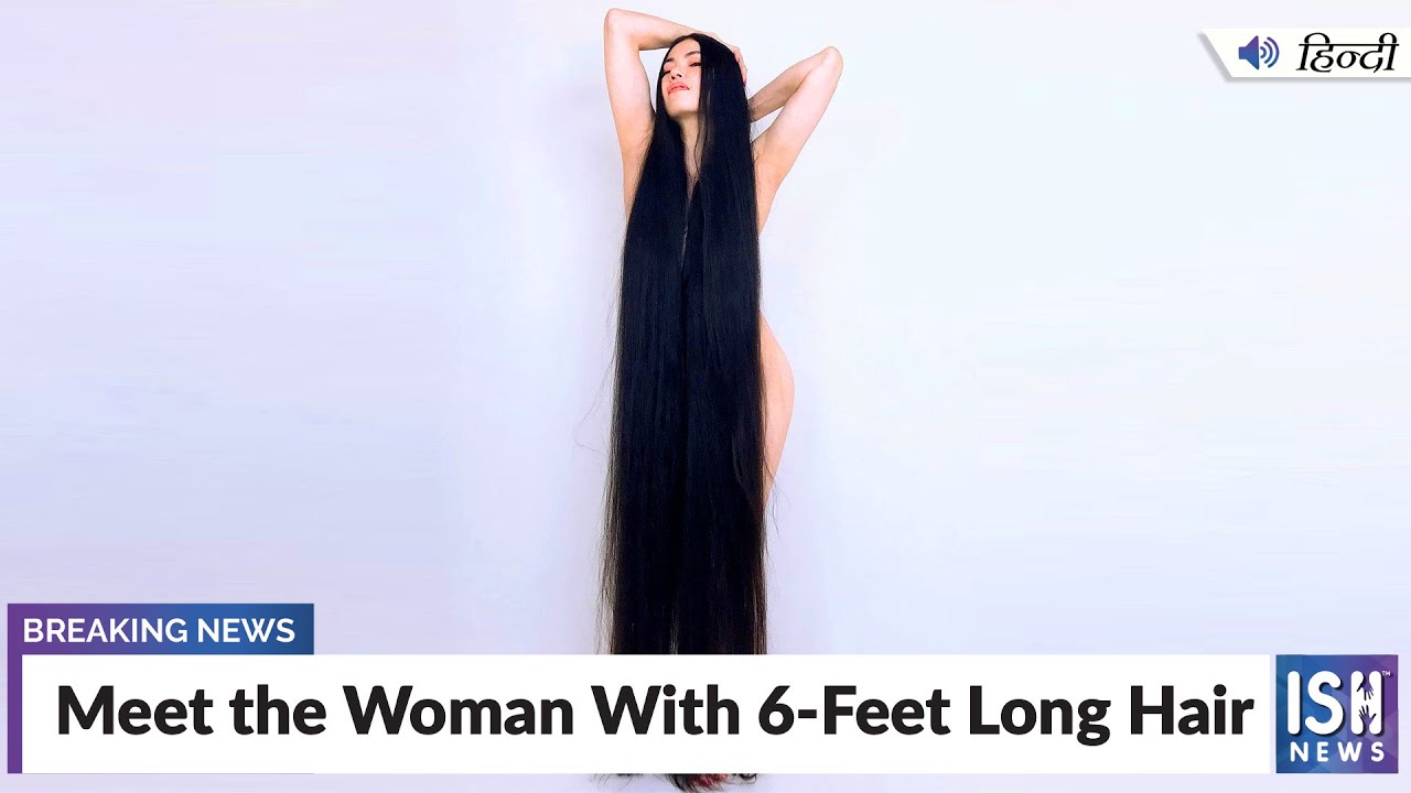 Meet The Woman With 6 Feet Long Hair YouTube