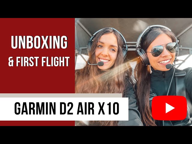 Garmin D2 Air X10 - Unboxing & erster Flug