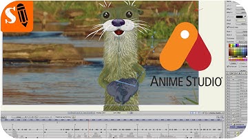 Anime Studio Pro 11 - animation of 2D character with live-action