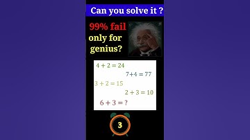 IQ Test || Puzzle Game || Math IQ Test || Solve it #iq #iqtest #maths #puzzle #shorts #shortvideo