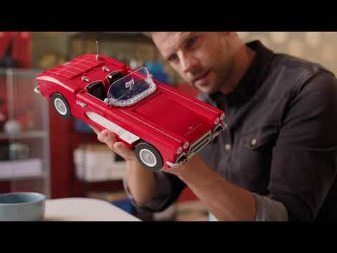 LEGO 1961 Chevrolet Corvette convertible longs for your miniature garage