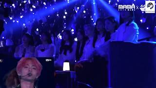 Twice Reaction to BTS ,FAKE LOVE,,ANPANMAN MAMA JAPAN 2018