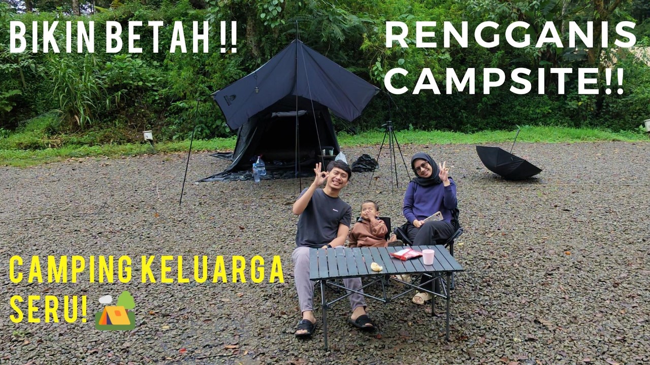 Camping Keluarga di Rengganis Campsite | Tempat Camping Ramah Anak & Bikin Betah!
