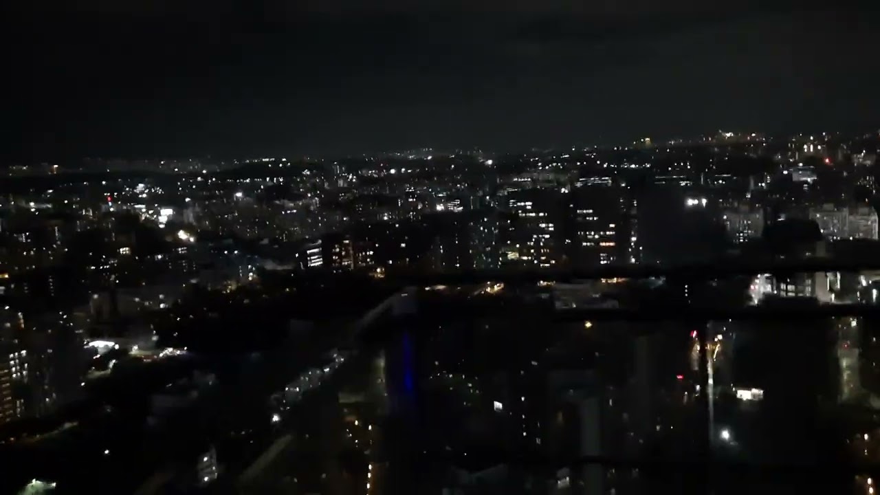 Pune city night view # tallest building # work at night 😎