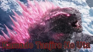 All Scenes Trilogy Godzilla Tribute: Godzilla Monsterverse (Music Kamado Tanjiro No Uta)