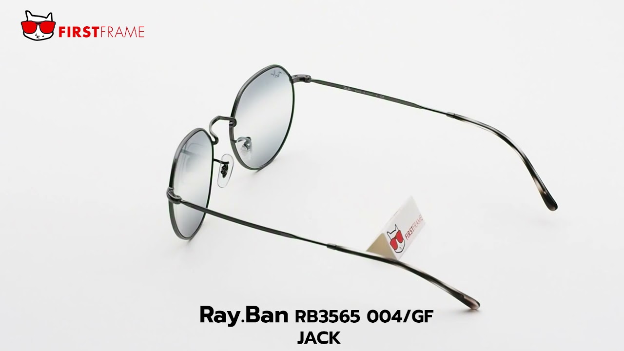 RayBan RB3565 004/GF JACK - YouTube