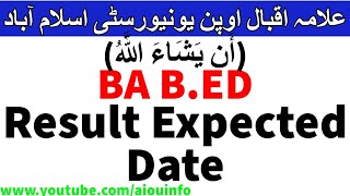 Aiou result 2021 Expected date for B.ed and BA Allama Iqbal Open University | AIOU INFO