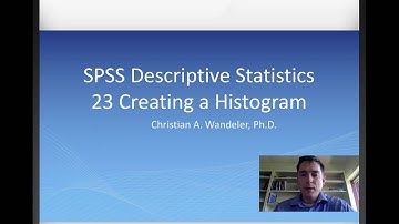 SPSS - Descriptives - Histogram