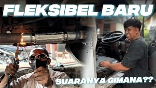 BIAR JOS JIS‼️ PASANG KNALPOT FLEKSIBEL YANG BARU BUAT TRUK ENGKEL