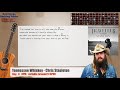 🎸 Tennessee Whiskey - Chris Stapleton Guitar Backing Track with chords and lyrics