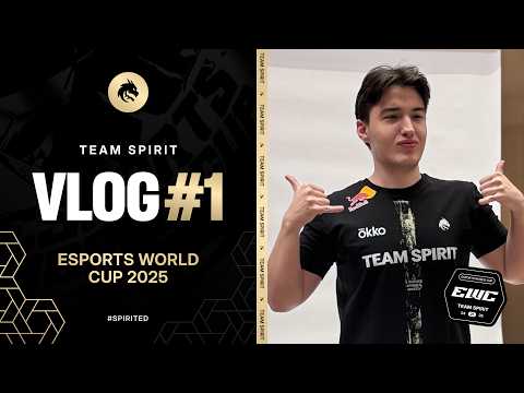TEAM SPIRIT: EWC RIYADH 2025. VLOG 1