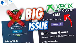 XBOX Cloud Gaming FREE Tier is a BIG Problem!