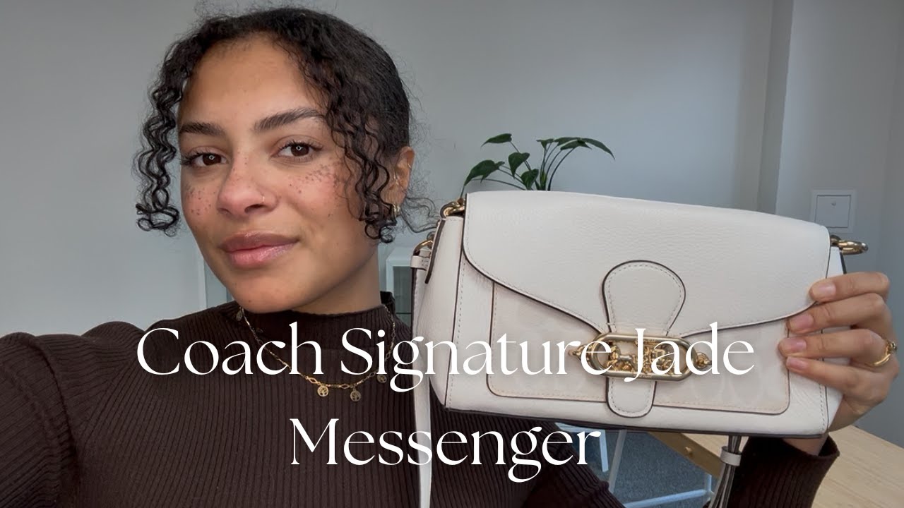 Coach Signature Jade Messenger Review - YouTube