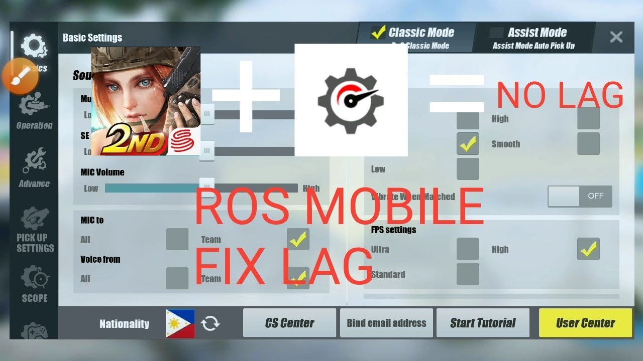 ROS FIX LAG | EASY WAY TO FIX LAG | 101% WORKING | ALL SEASONS | 2GB RAM WITH PROOF