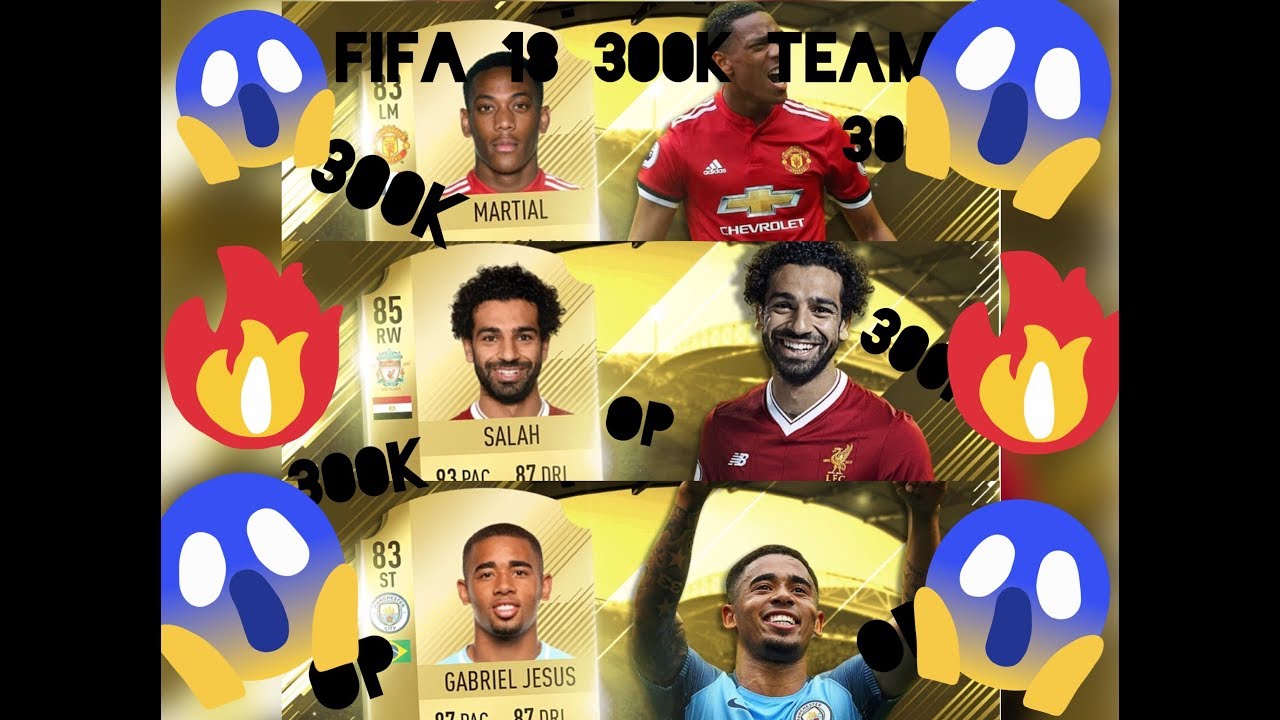 BEST 300K TEAM FIFA 18!!!