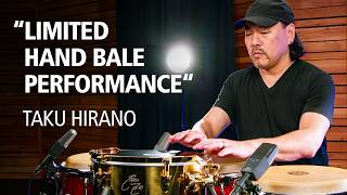 Meinl Percussion - Taku Hirano - Limited Hand Bale Performance