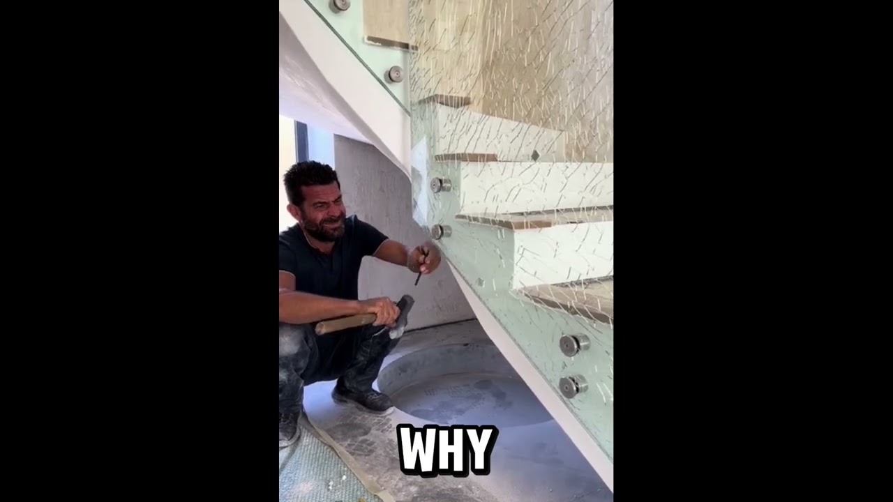 Why Is This Guy Breaking Glass? You Won't Believe It! 🤯