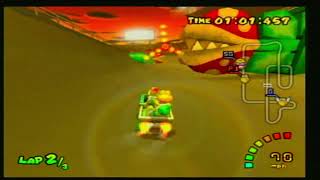 Mario Kart Double Dash!!: Time Trial: Fast Lap - Waluigi Stadium - 33139