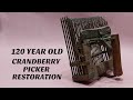 120 Year Old Cranberry Picker Restoration - Powder Post Beetle Damage