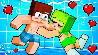 Mia POCAŁOWAŁA MNIE NA IMPREZIE BASENOWEJ w Minecraft! screenshot 5