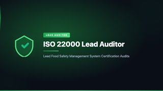 ISO 22000 Lead Auditor
