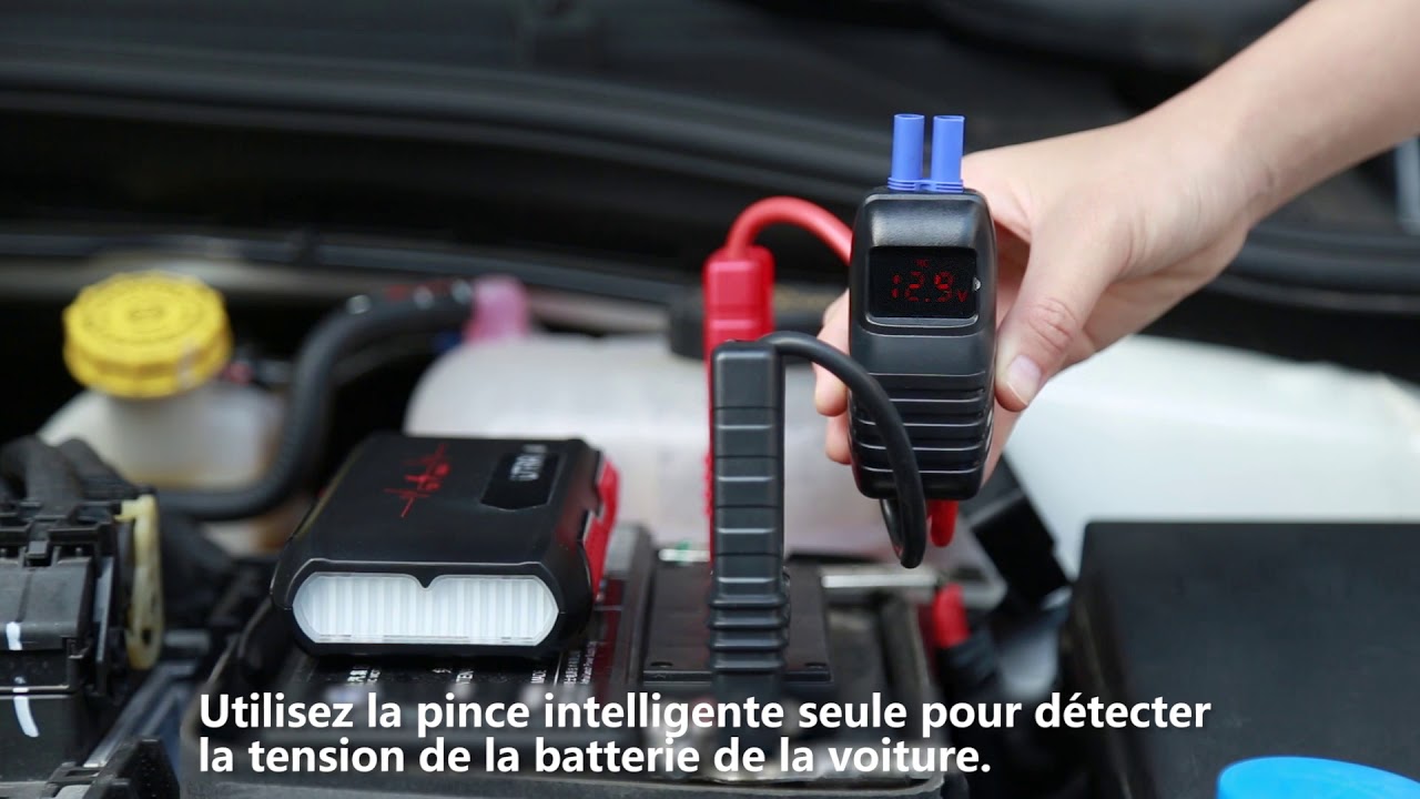 DÉMARRAGE DE VOITURE Portable 20000mAh 1600A Booster Batterie avec