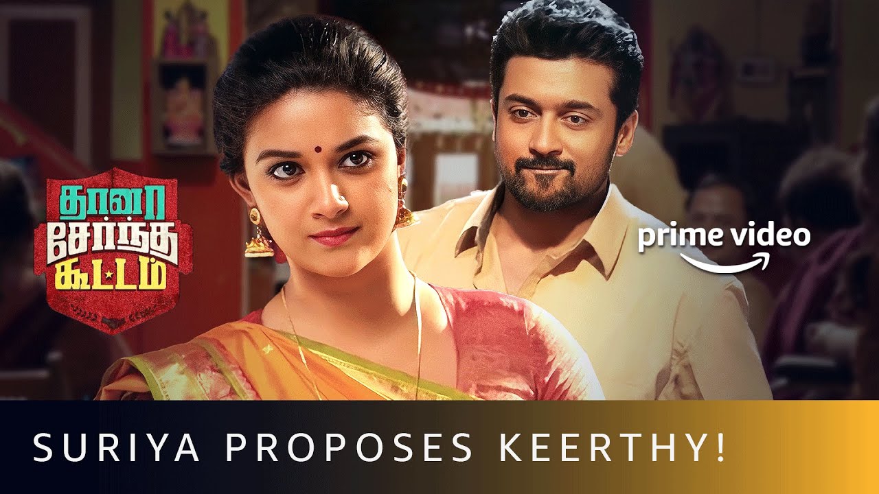 1280px x 720px - Suriya Proposes Keerthy Suresh | Thaana Serndha Koottam | Romantic Love  Scene | Amazon Prime Video - YouTube
