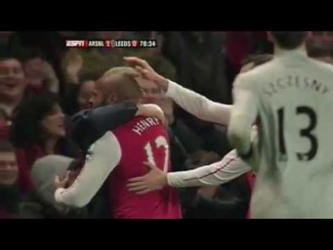 The Return of The King : Thierry Henry Vs Leeds