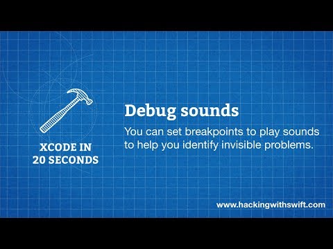 Xcode in 20 Seconds: Debug sounds