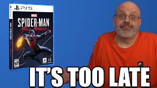 Face it. No One Is Coming To Save Physical Games #playstation
