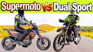 Supermoto vs Dual Sport Motorcycle - Which Is BETTER in 2026