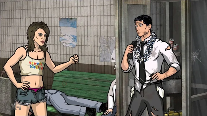 Simone from Frisky Dingo was on Archer