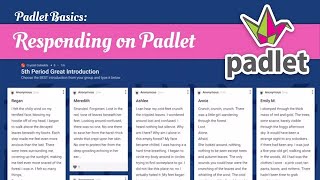 How to Respond on Padlet