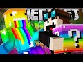 Minecraft | RAINBOW ROAD CHALLENGE | Custom Mod Minigame