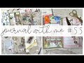 JOURNAL WITH ME | 55 | Creative + Junk Journaling | ms.paperlover | 2022