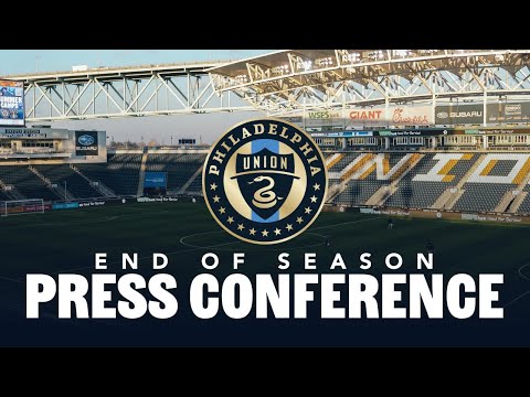 Philadelphia Union 2025 End of Season Press Conference