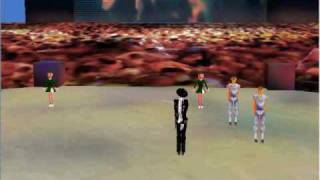 Michael Jackson program using Alice