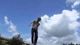 Pogo backflip combo