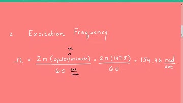Harmonic Response of Undamped Systems, Structural Dynamics Response to Harmonic Excitation Example 2
